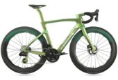 2025 Pinarello Dura Ace Di2 – SRM Crankset – Luxter Green 1k Road Bike | WAREHOUSEBIKE