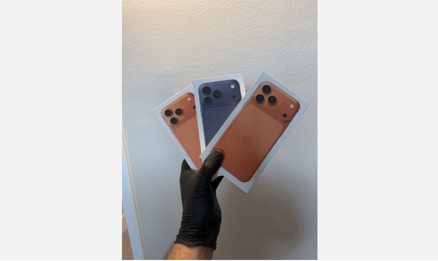 Apple iPhone 17 Pro Max 256GB 512GB 1TB Factory Unlocked New Sealed