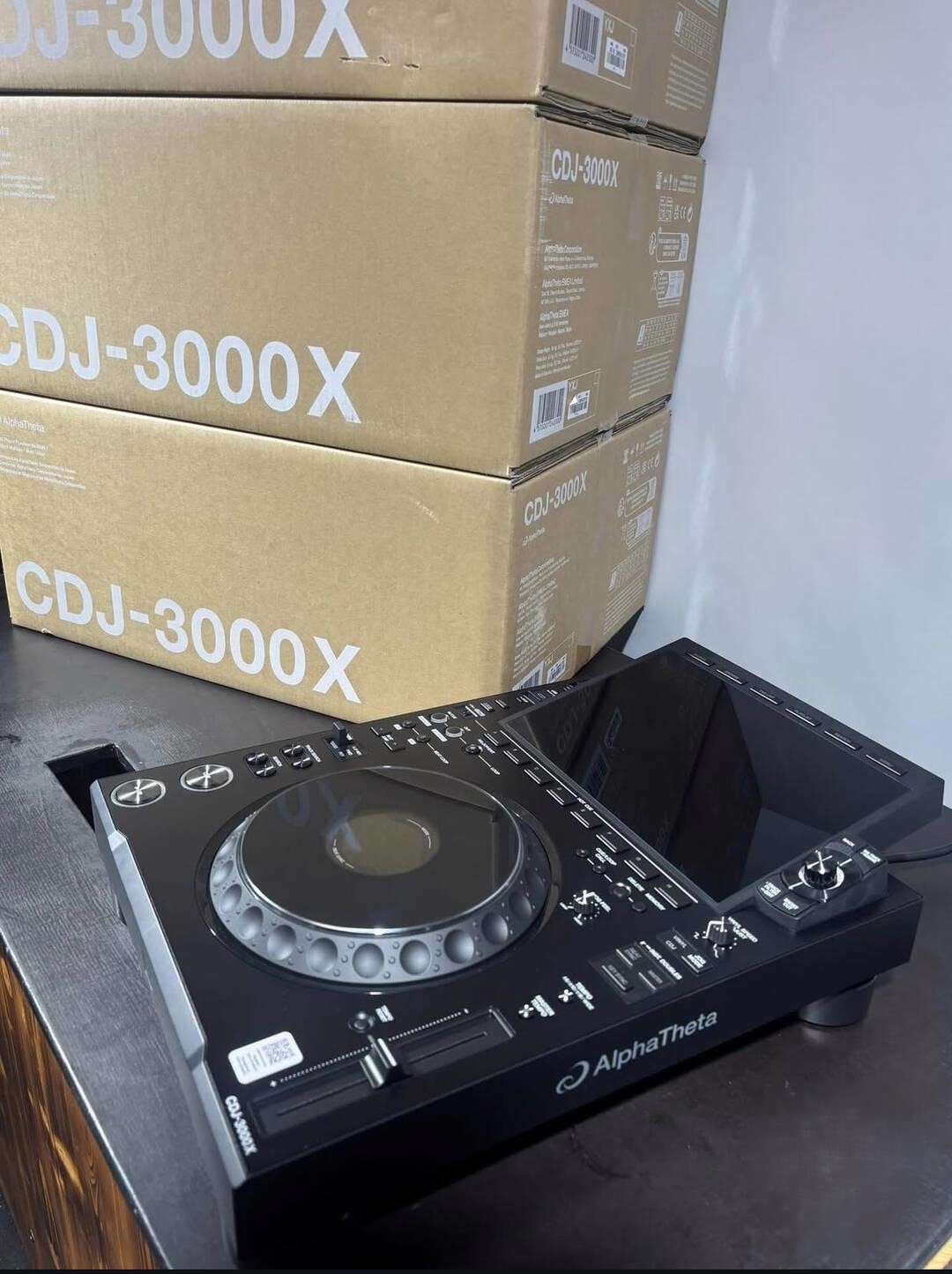 AlphaTheta XDJ-AZ, AlphaTheta OMNIS-DUO, Pioneer OPUS-QUAD, Pioneer XDJ-RX3, Pioneer XDJ-XZ, Pioneer DDJ-FLX10, AlphaTheta CDJ-3000X, Pioneer CDJ-3000, Pioneer DJM-A9, Pioneer DJM-V10