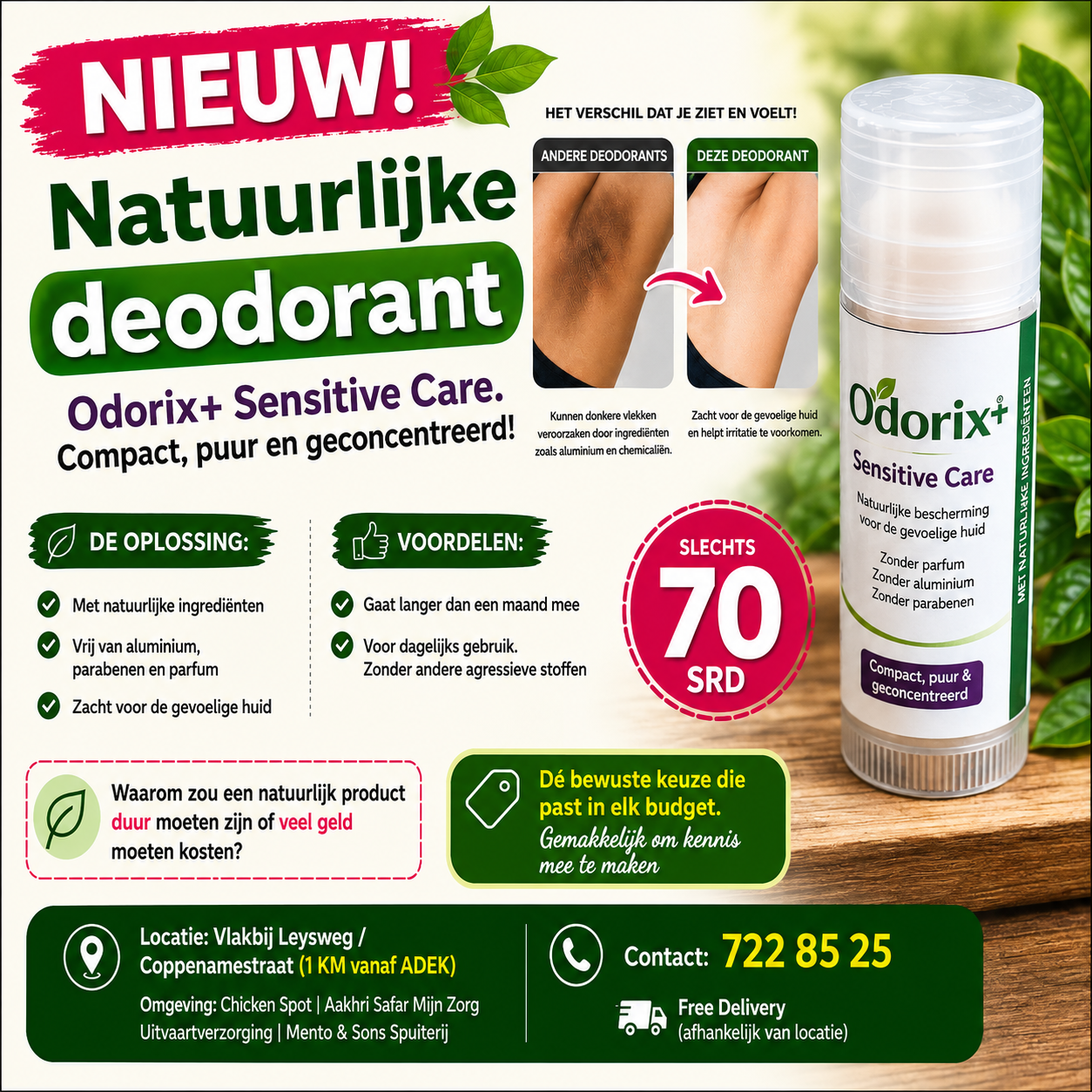 Odorix+ Sensitive Care